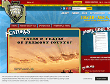Tablet Screenshot of fremontcountyfair.org